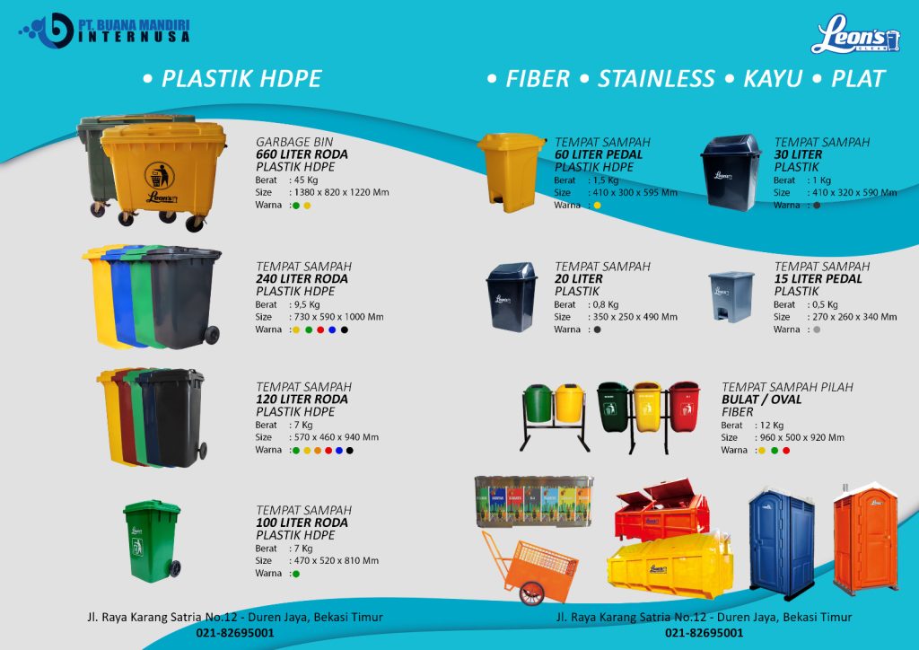 pabrik tempat sampah